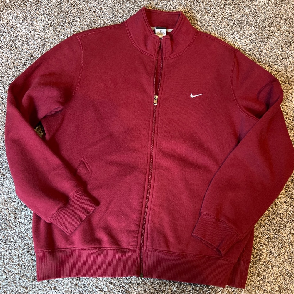 Mens Nike Full Zip Fleece Jacket